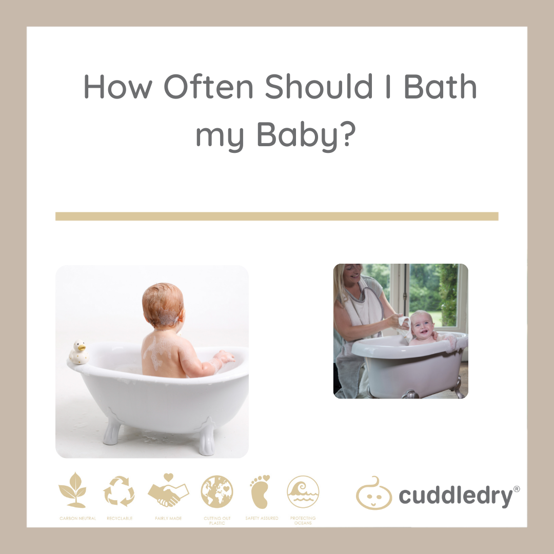 How Often Should I Bath my Baby