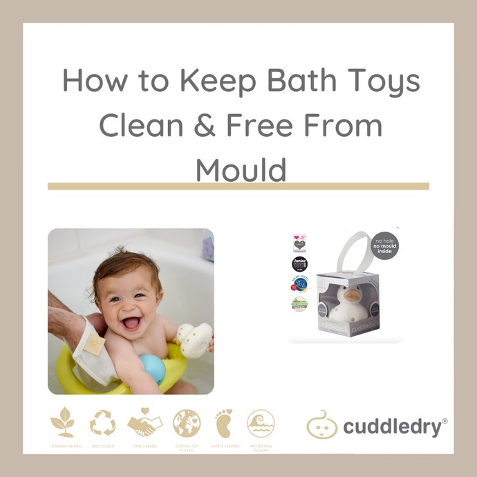 How to Keep Bath Toys Clean & Free From Mould | Cuddledry.com