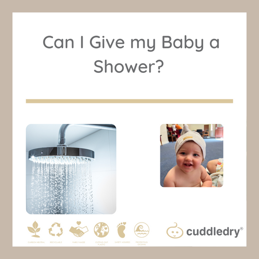 Can I Give my Baby a Shower?_Cuddledry.com