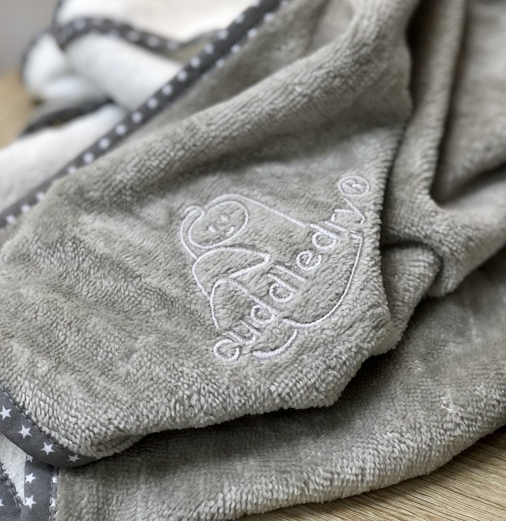 soft Cuddledry bamboo towel for babies with hood