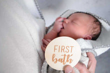Load image into Gallery viewer, baby milestone plaque