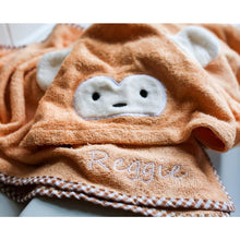 Load image into Gallery viewer, Cuddlemonkey bamboo soft hooded towel