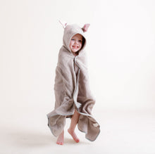 Load image into Gallery viewer, Cuddlebunny bamboo soft hooded towel